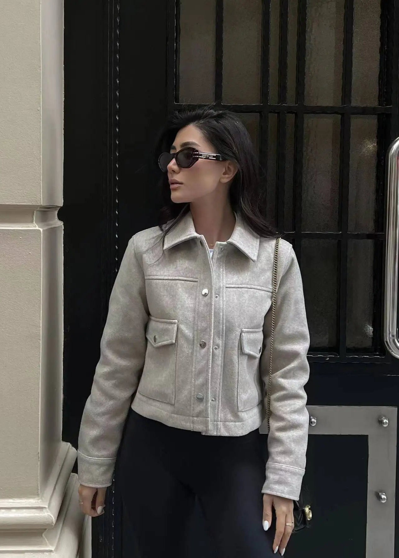 KATE | Shacket Cropped