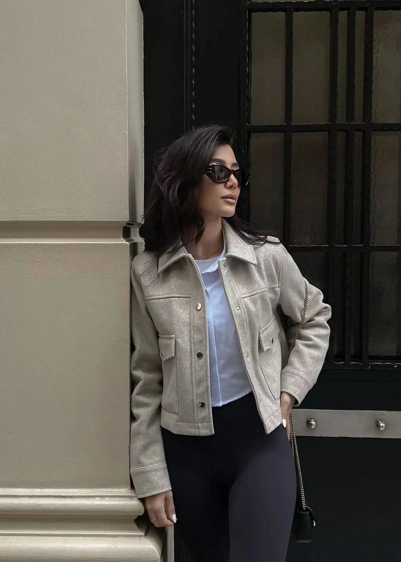 KATE | Shacket Cropped