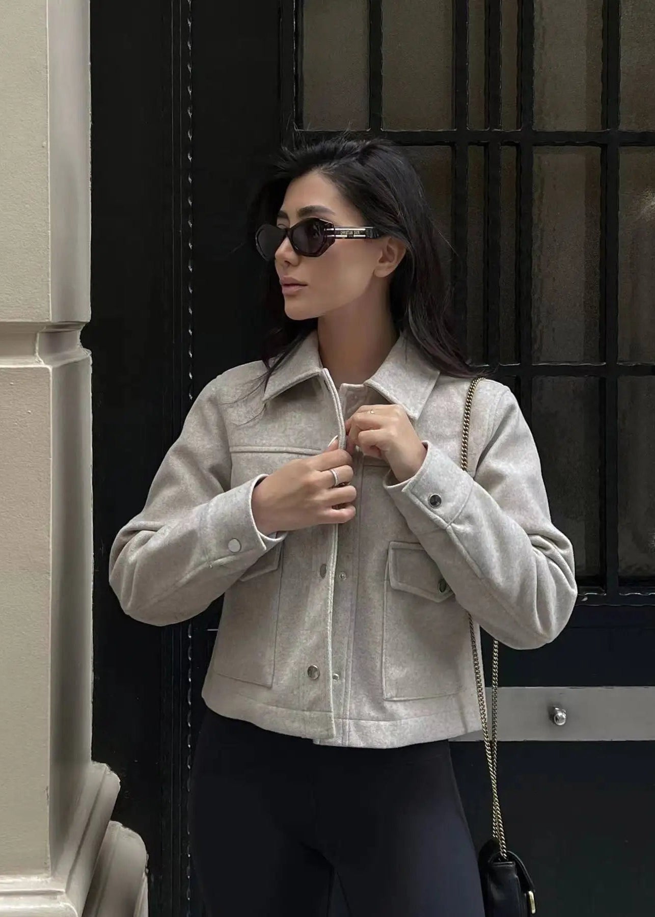KATE | Shacket Cropped