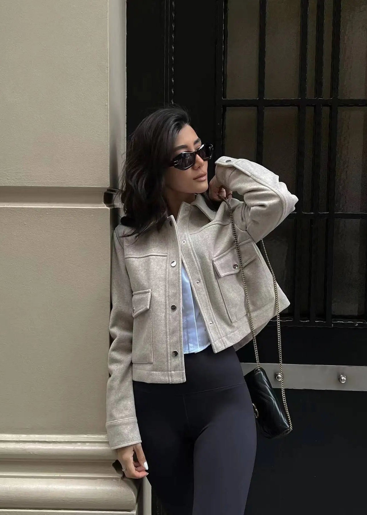 KATE | Shacket Cropped