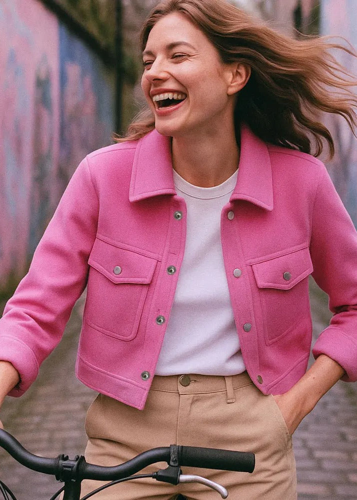 KATE | Shacket Cropped