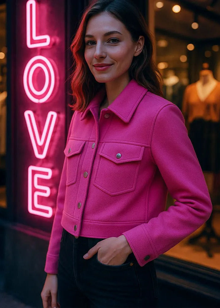 KATE | Shacket Cropped