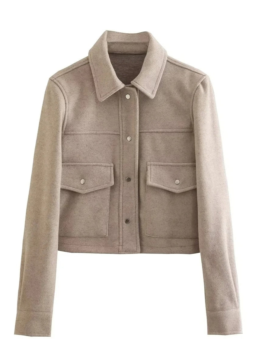 KATE | Shacket Cropped