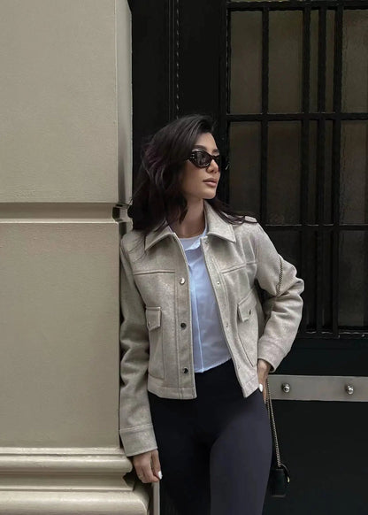 KATE | Shacket Cropped