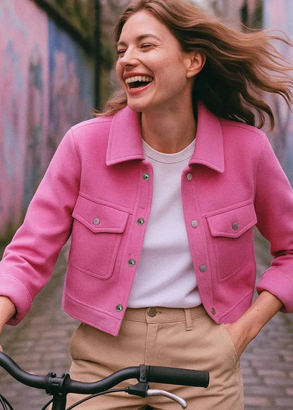 KATE | Shacket Cropped
