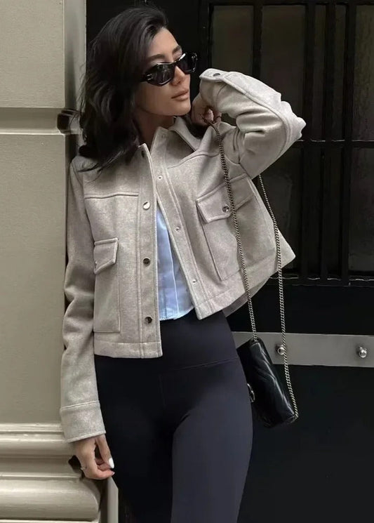 KATE | Shacket Cropped