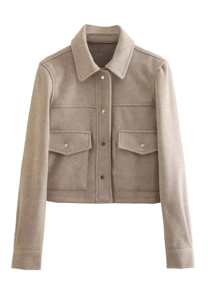 KATE | Shacket Cropped